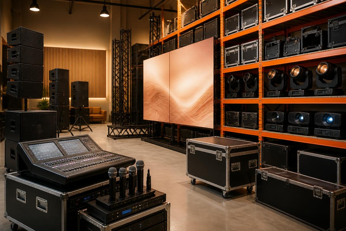 Audio & Visual Equipment Rental